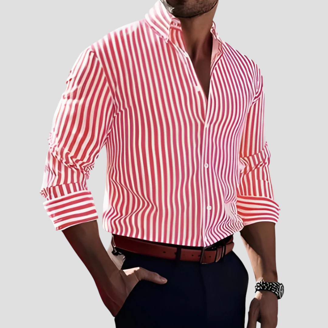 GEORGE STRIPED BUTTON SHIRT