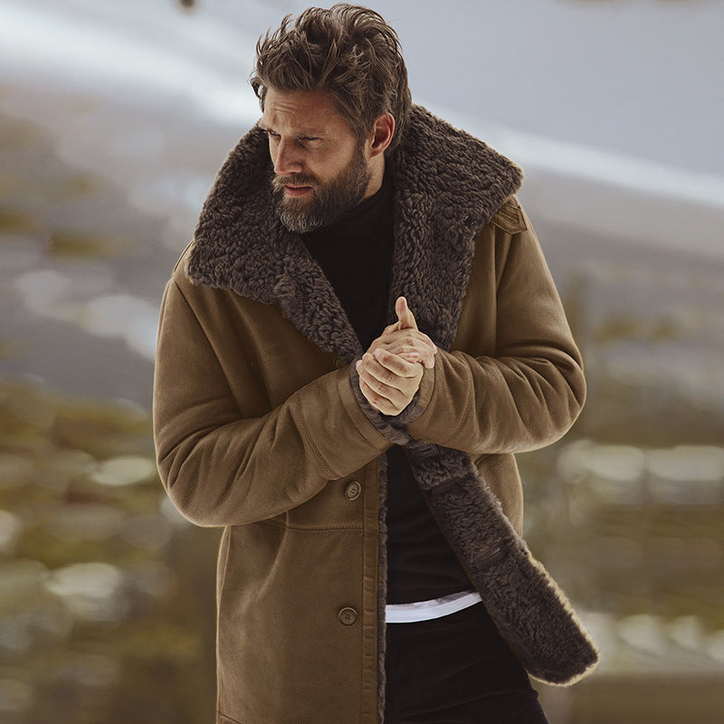 Alexis | Men’s Shearling Overcoat