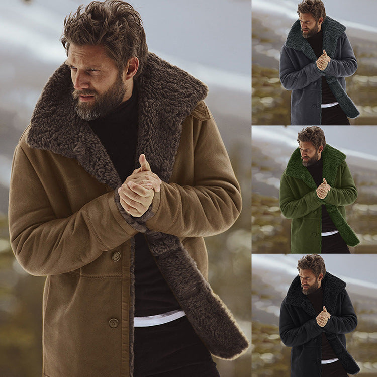 Alexis | Men’s Shearling Overcoat