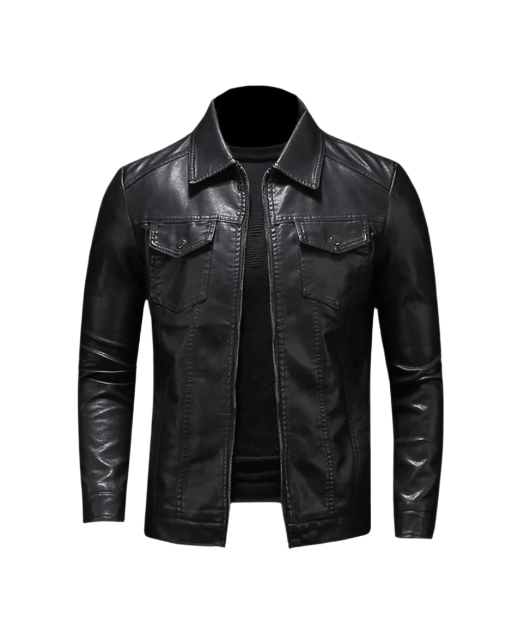 Alessandro™ | Classic Leather Jacket for Men