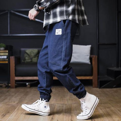 SwiftStride Denim Joggers