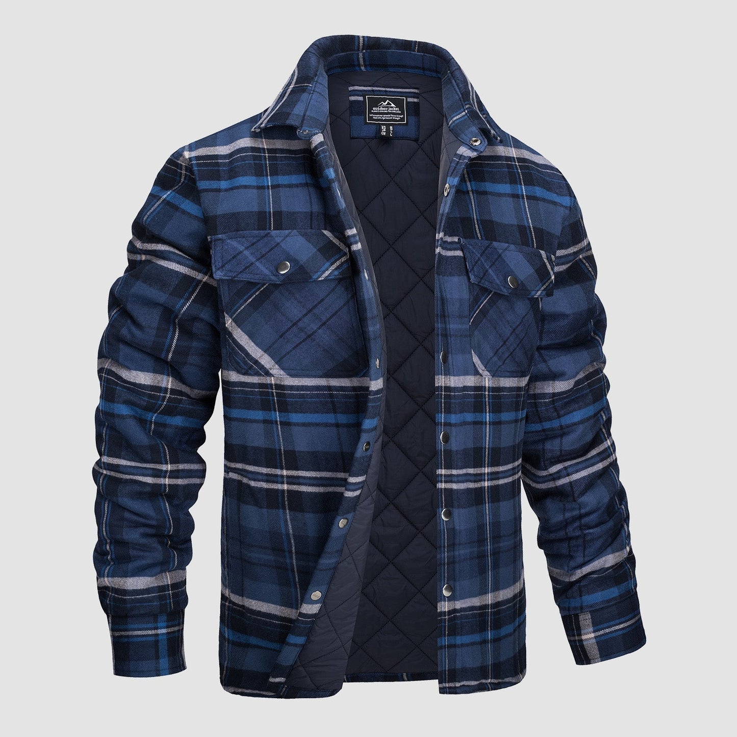 Luke™ | Checkered Bomber Jacket