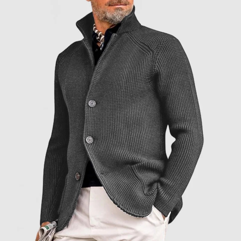 DENNIS RETRO KNITTED CARDIGAN