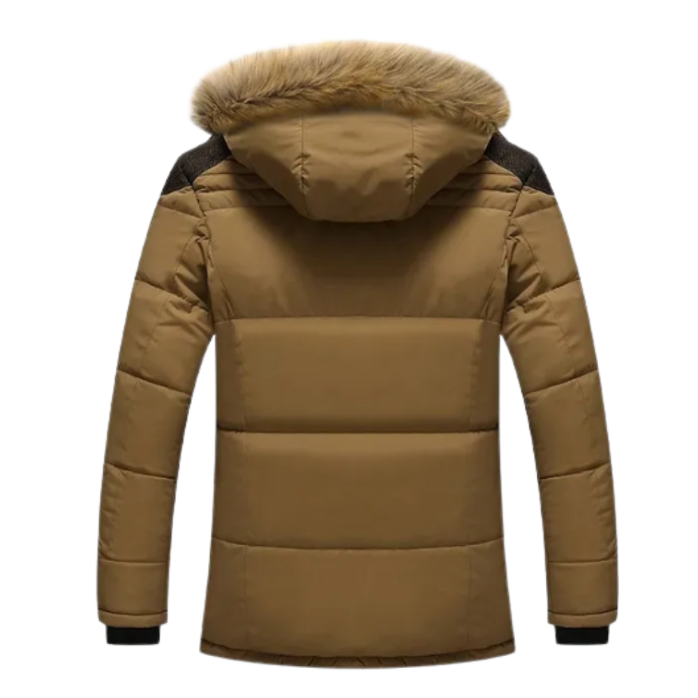 Adrien™ | Elegant Winter Jacket in Quilted Fleece
