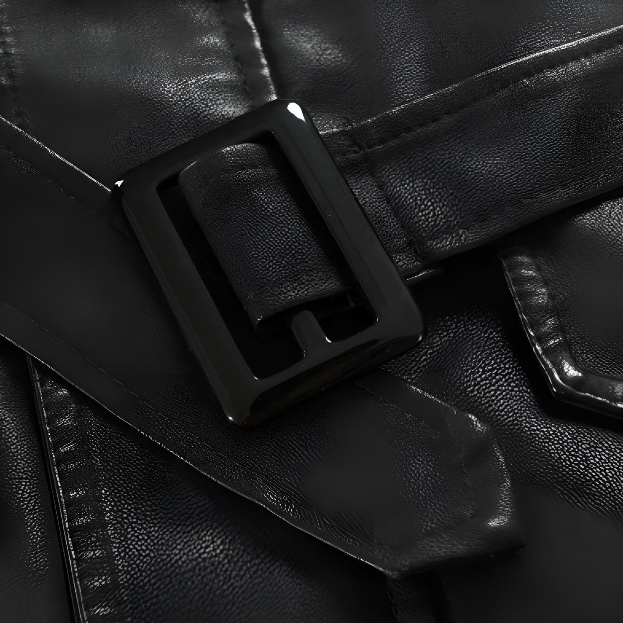 Adrien™ | Elegant Long Leather Coat for Men