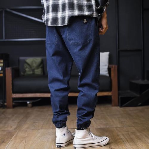 SwiftStride Denim Joggers