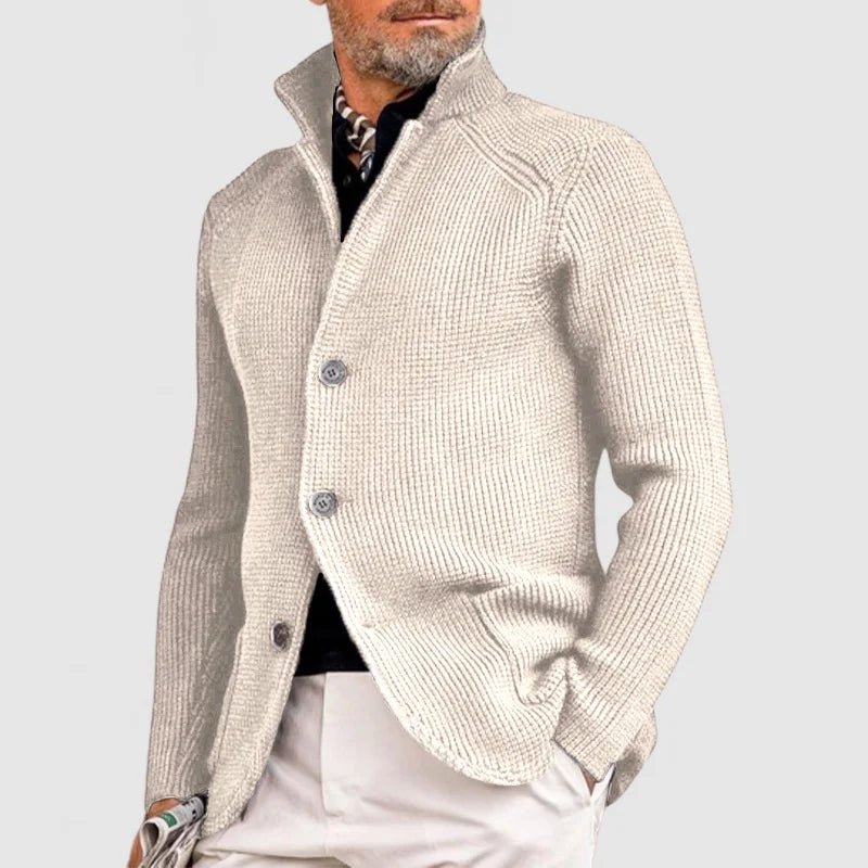 DENNIS RETRO KNITTED CARDIGAN