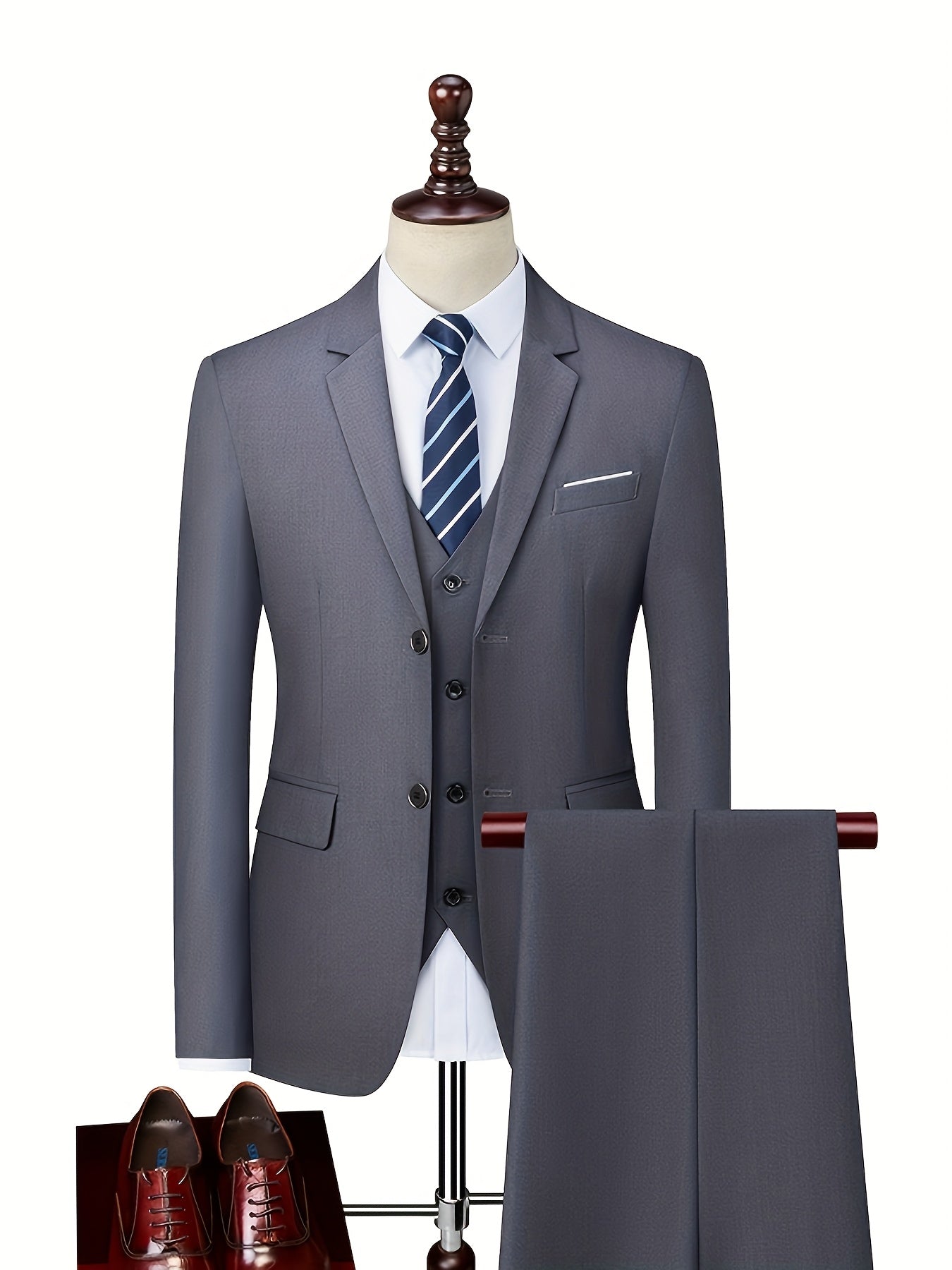 EliteGent™ 2-Piece Men's Suit Set