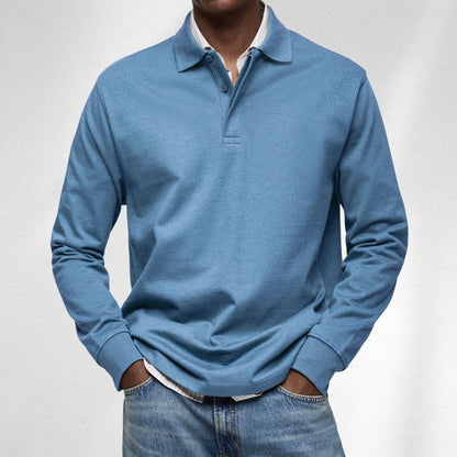 Alexandre Casual Long Sleeve Polo