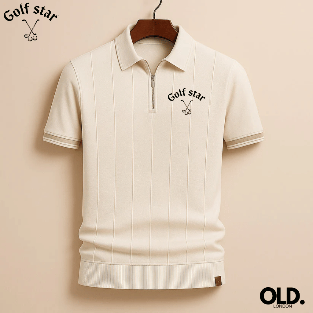 Golfstar Zip Knit Polo

