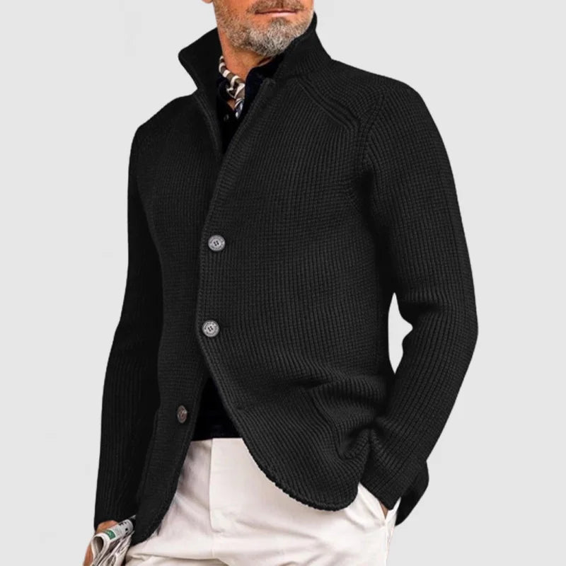 DENNIS RETRO KNITTED CARDIGAN