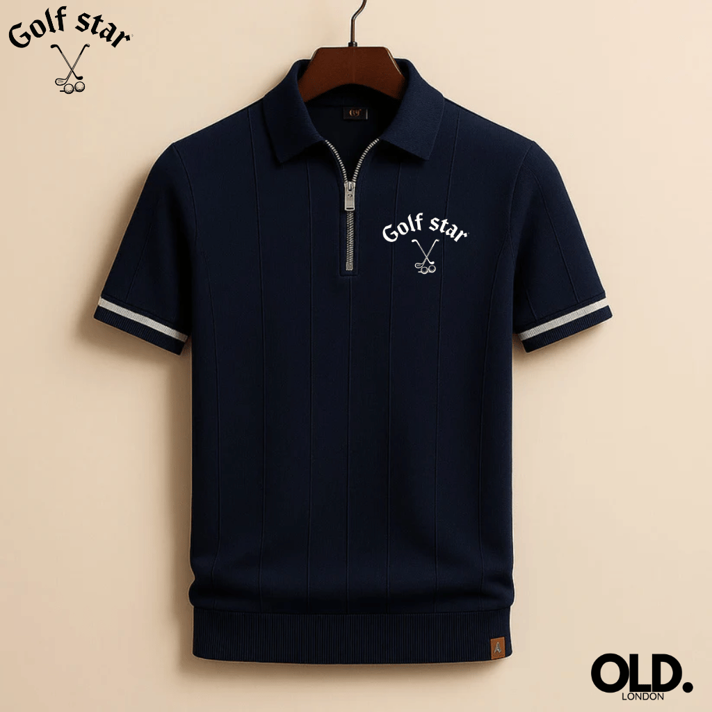 Golfstar Zip Knit Polo
