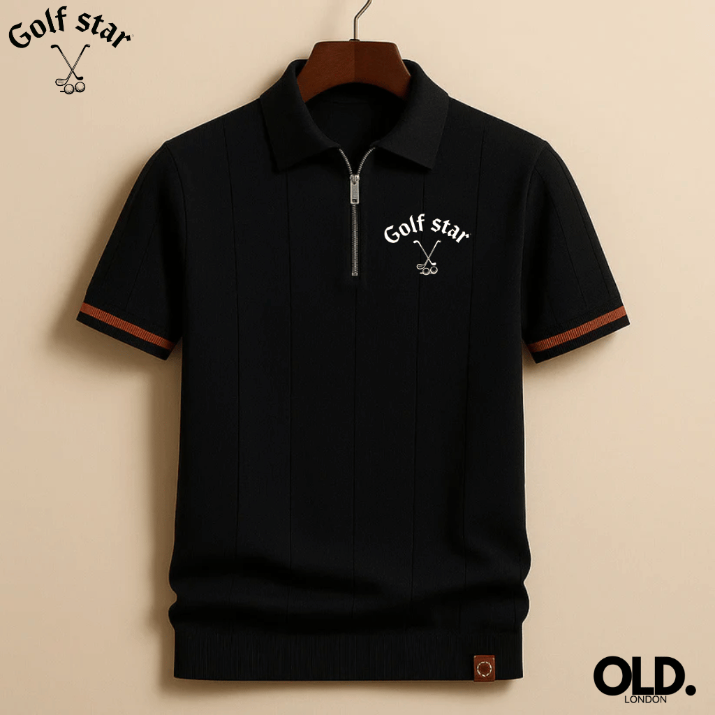 Golfstar Zip Knit Polo

