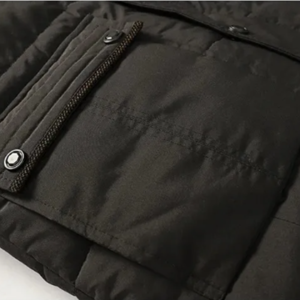 Adrien™ | Elegant Winter Jacket in Quilted Fleece