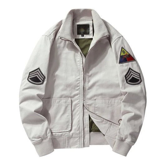 Finn™ Stealth Cotton Bomber Jacket