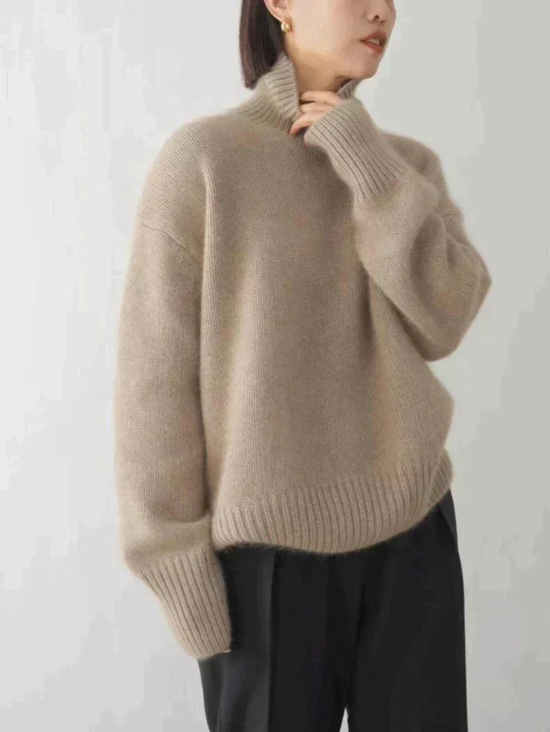 Amaya | Luxe High Neck Sweater