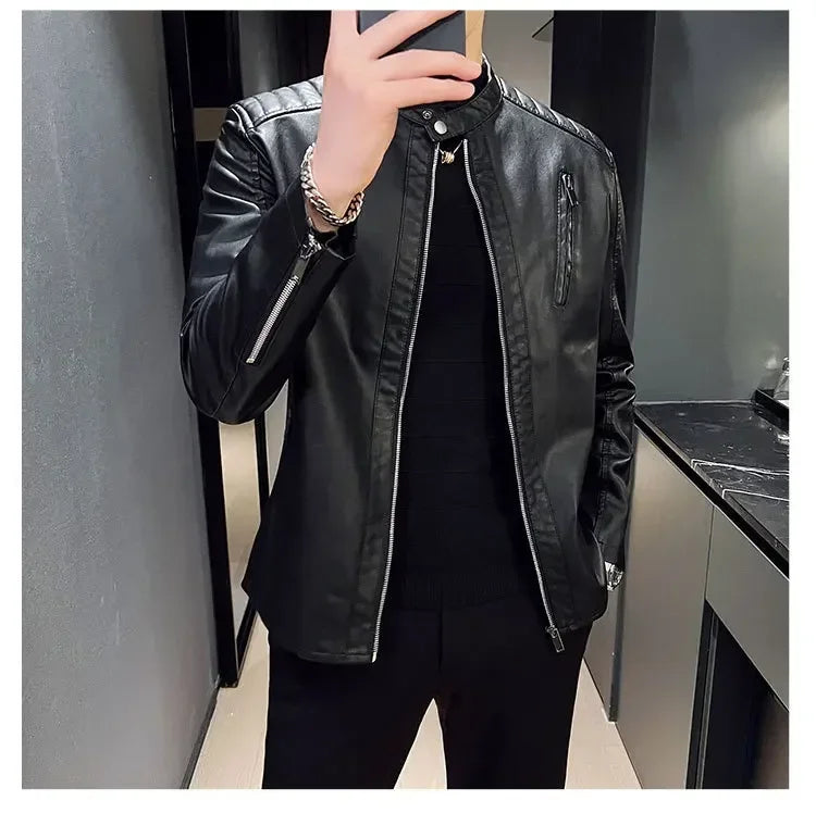 Adrien™ | Elegant Leather Jacket