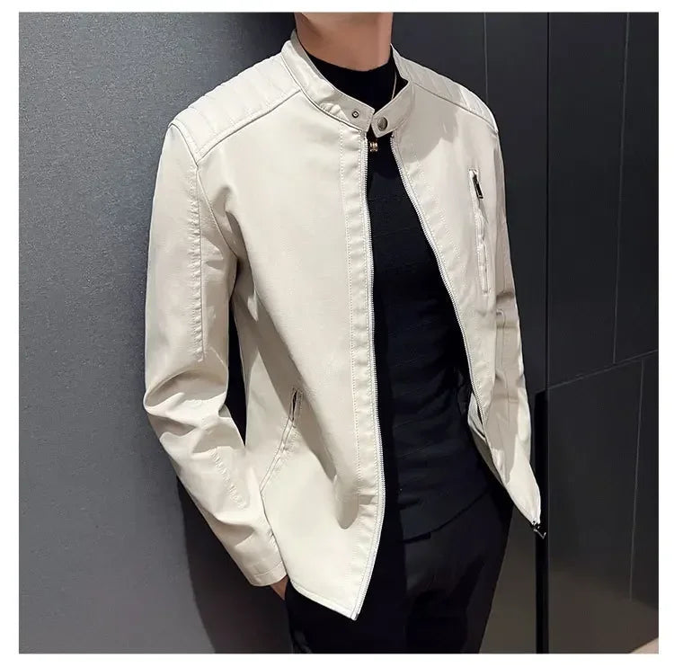 Adrien™ | Elegant Leather Jacket