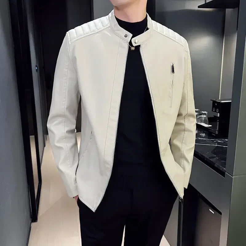 Adrien™ | Elegant Leather Jacket