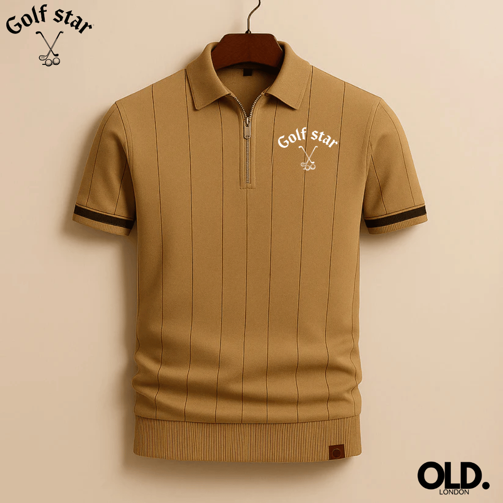 Golfstar Zip Knit Polo
