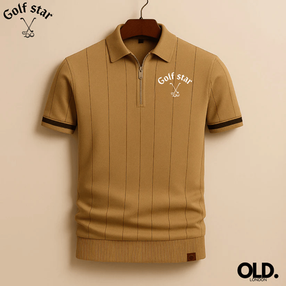 Golfstar Zip Knit Polo
