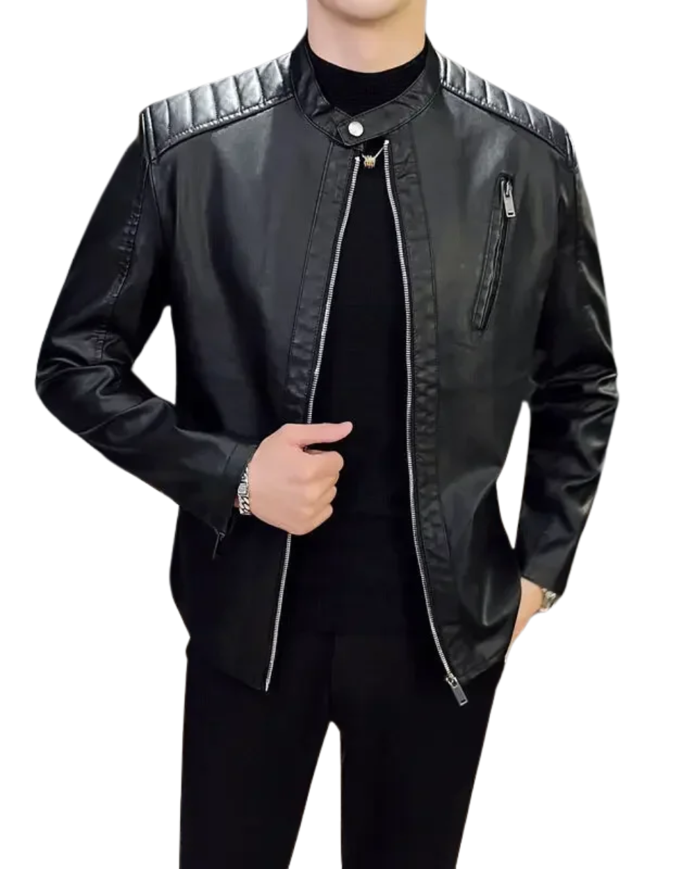 Adrien™ | Elegant Leather Jacket