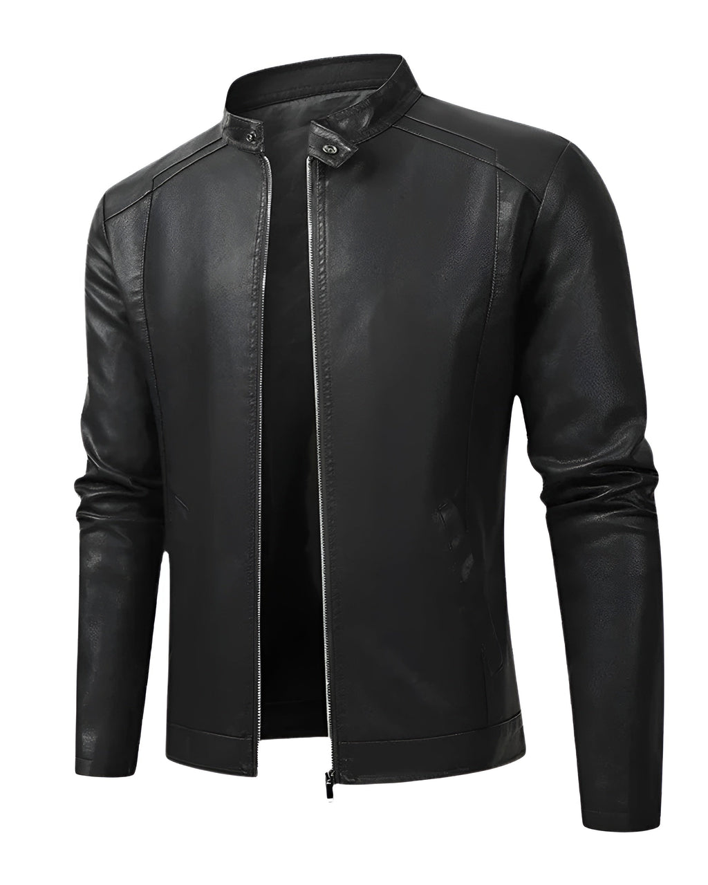 Alexandre™ | Elegant Biker Leather Jacket for Men