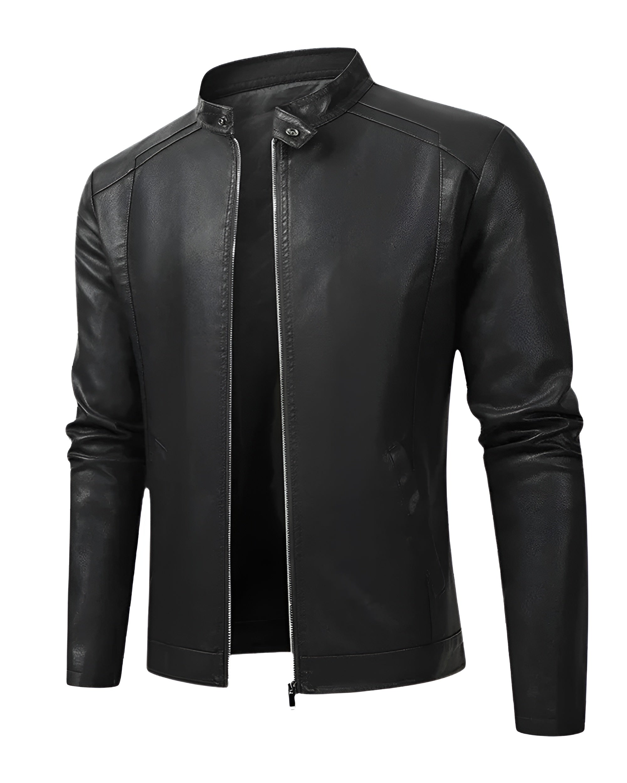 Alexandre™ | Elegant Biker Leather Jacket for Men