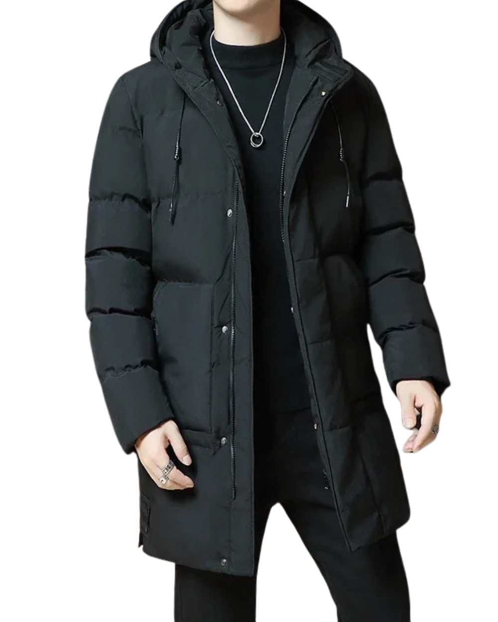 Adrien™ | Elegant Long Winter Coat for Men