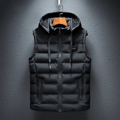Renzo™ - Sleek Hooded Vest