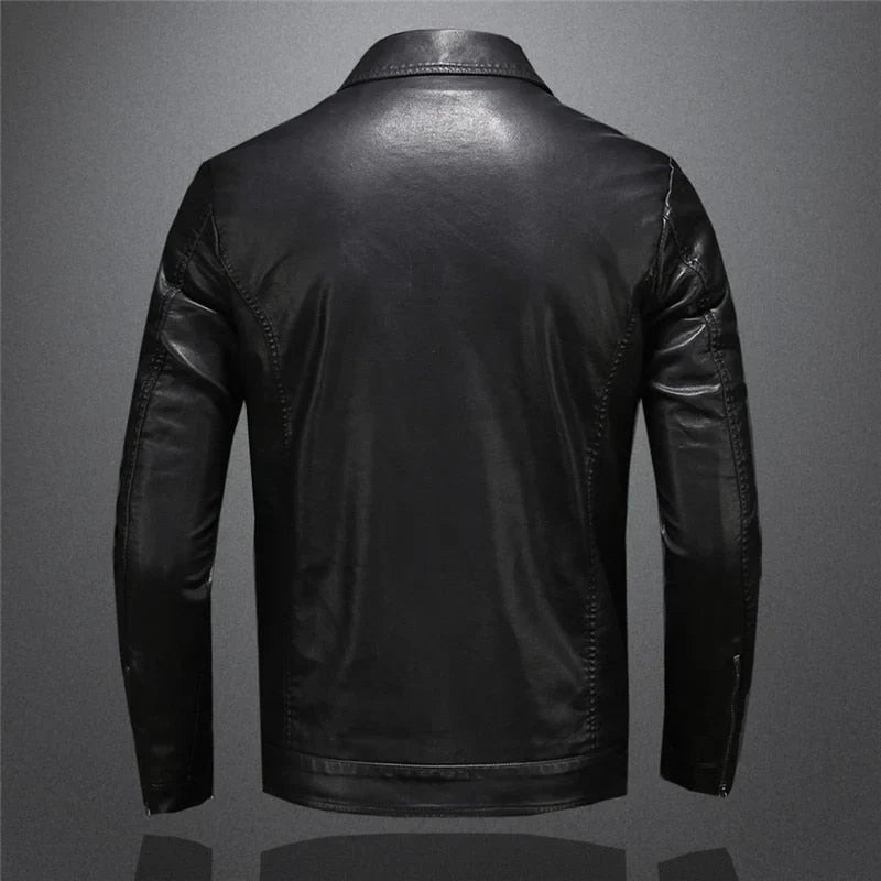 Alessandro™ | Classic Leather Jacket for Men