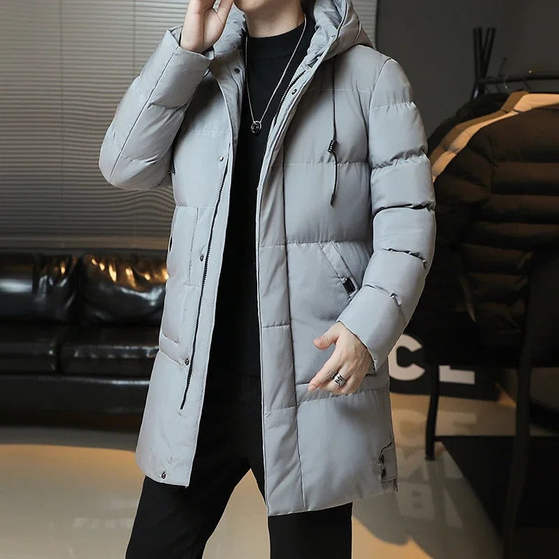 Adrien™ | Elegant Long Winter Coat for Men